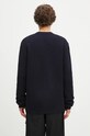 Одежда Шерстяной кардиган Norse Projects Loki Wool Cotton Rib N45.0618.7004 тёмно-синий