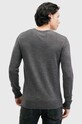AllSaints sweter wełniany MODE MERINO VNECK szary M022KA