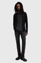 AllSaints kardigan wełniany MODE MERINO OPEN CAR M083KB czarny