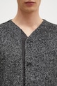 Engineered Garments cardigan con aggiunta di lana Knit Cardigan grigio 24F1B030