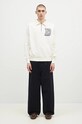 Billionaire Boys Club hanorac de bumbac College Quarter Zip B24343 bej
