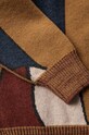 Vlněný svetr by Parra Your Stupid Shed Knitted Cardigan 52325
