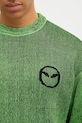 No Problemo sweter Glitch Alien-O zielony NP20019.02