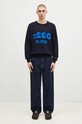 032C woolen jumper ''Selfie'' Sweater F24.URK.1511.300 navy
