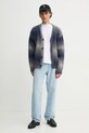 Études Studio cardigan din lana H24MMKNI623 bleumarin AW24