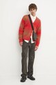 Études Studio cardigan din lana H24MMKNI624 rosu AW24