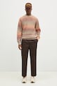Sveter Butter Goods Beams Knit Sweater BG243301 oranžová