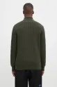 Oblečení Vlněný svetr Baracuta Barbour x Baracut Miller Half Zip Knit BRMAG0192 zelená