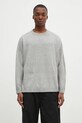 Вовняний светр Undercover Knit круглий виріз сірий UC2D4905