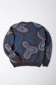 Пуловер с вълна by Parra Stupid Lava Lamp Knitted Pullover 52415.. бордо AW24