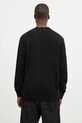 Одежда Шерстяной кардиган Maison Kitsuné Bold Fox Head Patch NM00506KT1006 чёрный