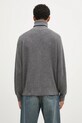 Clothing Maison Kitsuné woolen jumper Bold Fox Head Patch LM00807KT1093 gray