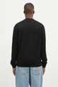 Clothing Maison Kitsuné woolen cardigan Bold Fox Head Patch MM00509KT1036 black