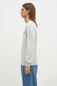 Maison Kitsuné woolen jumper Bold Fox Head Patch MM00815KT1036 gray SS25
