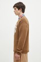 Πουλόβερ με προσθήκη μαλλιού Human Made Heart Knit Sweater HM28CS018 καφέ AW24