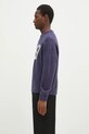 Свитер thisisneverthat Heart Logo Knit Sweater TN243KKNPK11 тёмно-синий AW24
