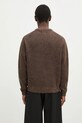 Îmbrăcăminte thisisneverthat pulover Heart Logo Knit Sweater TN243KKNPK11 maro