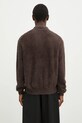 Îmbrăcăminte thisisneverthat pulover SCT-Logo Shaggy Knit Polo TN243KKNPK08 maro