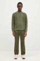 NEIGHBORHOOD sweter bawełniany 24213NH.KNM01 zielony