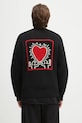 Вълнена жилетка Wacko Maria x Keith Haring шарен черен KH.WM.KN02