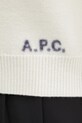 Vlnený sveter A.P.C. pull esther WVBDK.F23373 béžová