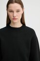 A.P.C. pulover de lana pull esther negru WVBDK.F23373
