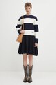 Шерстяной свитер A.P.C. pull penny WVBDL.F23370 тёмно-синий