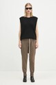Y-3 gilè in lana 3-S Knit Vest IW7484