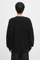 Clothing Y-3 woolen jumper 3-S Knit Crew IW7483 black