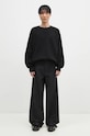 Y-3 woolen jumper 3-S Knit Crew black IW7483