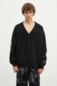 Îmbrăcăminte Y-3 cardigan din lână Graphic Knit Cardigan IW7485 negru
