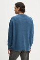 Y/Project sweter z domieszką moheru PARIS' BEST JACQUARD PULLOVER 206SW001 niebieski