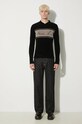 Abbigliamento Martine Rose maglione Chenille V-Neck Jumper 946YA02008 nero