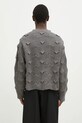 A.A. Spectrum sweter bawełniany Wyverne 82243211 szary