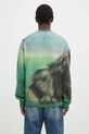 Oblečení Vlněný svetr JW Anderson Printed Jumper KW1294.YN0373.540 zelená