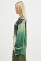 Vlnený sveter JW Anderson Printed Jumper zelená KW1294.YN0373.540
