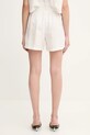 Îmbrăcăminte Samsoe Samsoe pantaloni scurți din in MAREN F23900001 alb