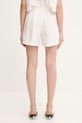 Oblečení Lněné kraťasy Samsoe Samsoe MAREN F23900001 bílá