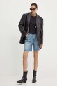 Miss Sixty pantaloni scurti jeans 6L2JJ0900000 JJ0900 6L2JJ0900000 albastru AW24