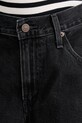 Levi's pantaloni scurți jeans BAGGY DAD negru 000MJ
