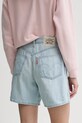 Ρούχα Τζιν σορτς Levi's HIGH BAGGY SHORT A9311 μπλε
