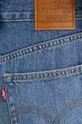 niebieski Levi's szorty jeansowe HIGH BAGGY SHORT