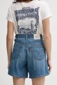 Дрехи Дънков къс панталон Levi's HIGH BAGGY SHORT A9311 син