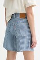 Îmbrăcăminte Levi's pantaloni scurți jeans HIGH BAGGY SHORT A9311 albastru