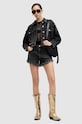 AllSaints pantaloni scurti din bumbac ASTRID FRAY W036EA