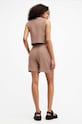 Одежда Шорты с примесью льна AllSaints DERI LYN WT027Y коричневый