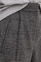 Dkny szorty wełniane szary D2G4A193
