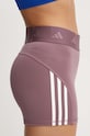 adidas Performance pantaloni scurți de antrenament Hyperglam violet IX3211
