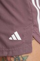 Tréninkové šortky adidas Performance Hyperglam fialová IX3220