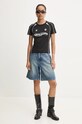 Miss Sixty szorty jeansowe 6L3JJ4630000 niebieski AW24